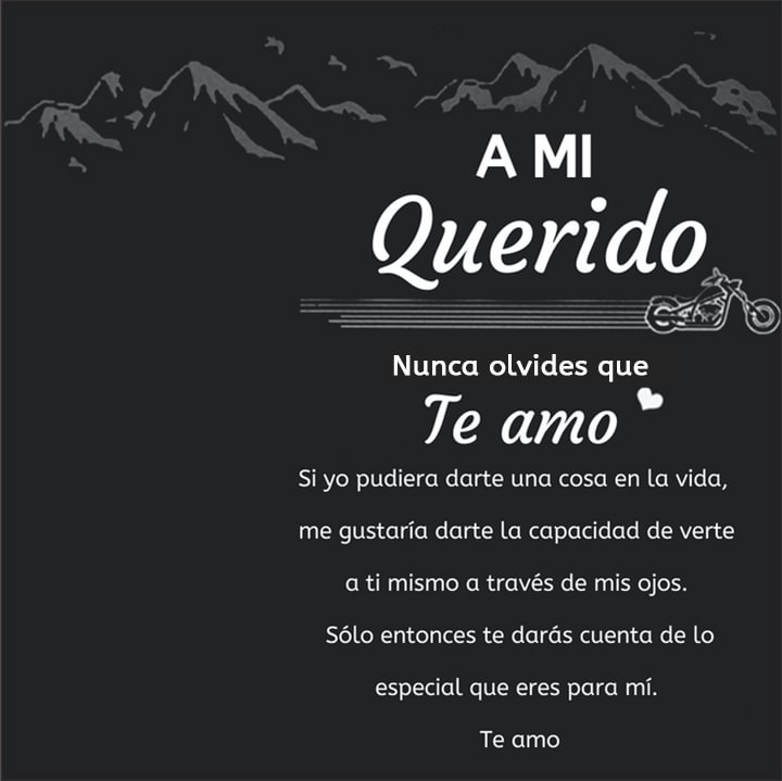 Una tarjeta-A mi querido