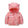 Kid Baby Girl Light Down Cartoon Cotton-padded Coats