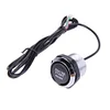 Vehicle Start Press Button Push Switch Ignition Starter Blue Light