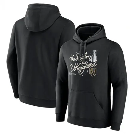 Men's Vegas Golden Knights Black 2023 Stanley Cup Champions Pullover Hoodie Q7SL