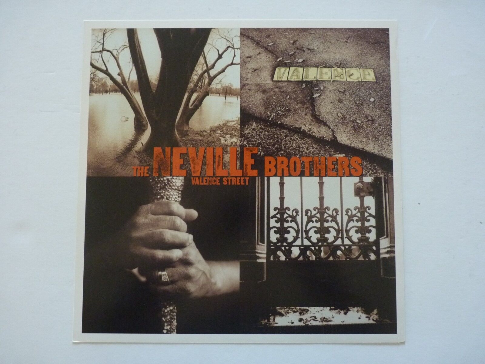 Neville Brothers Valence Street LP Record Photo Poster painting Flat 12x12 Poster