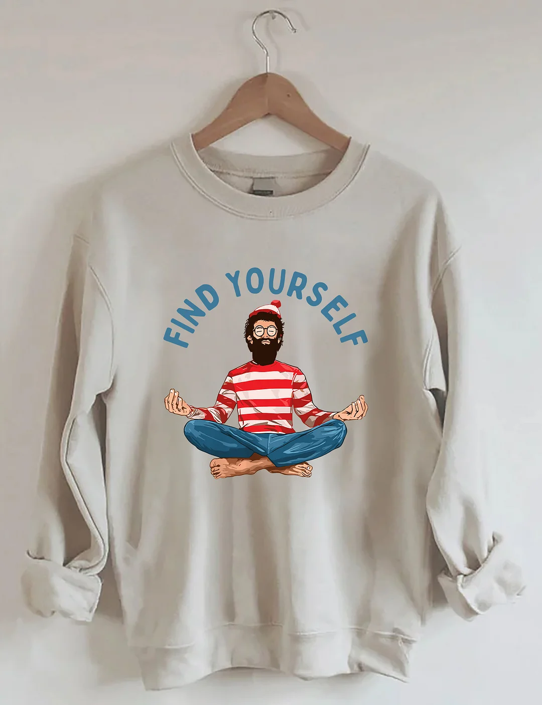 Find Yourself Meditation Sweatshirt