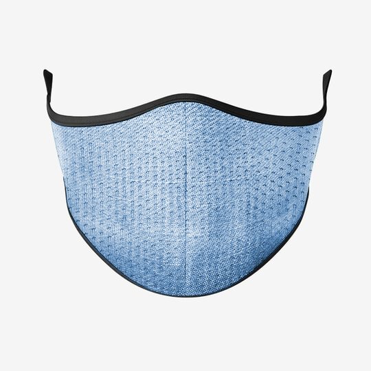 Denim Reusable Face Mask-Maskup