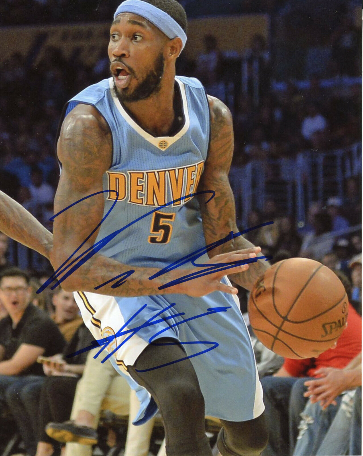 Will Barton Autographed 8x10 Denver Nuggets#S1282