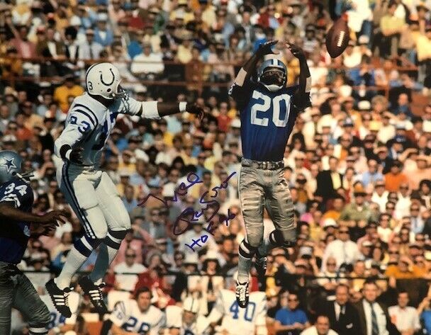 Autographed Mel Renfro 11x14 Dallas Cowboys Photo Poster painting with COA