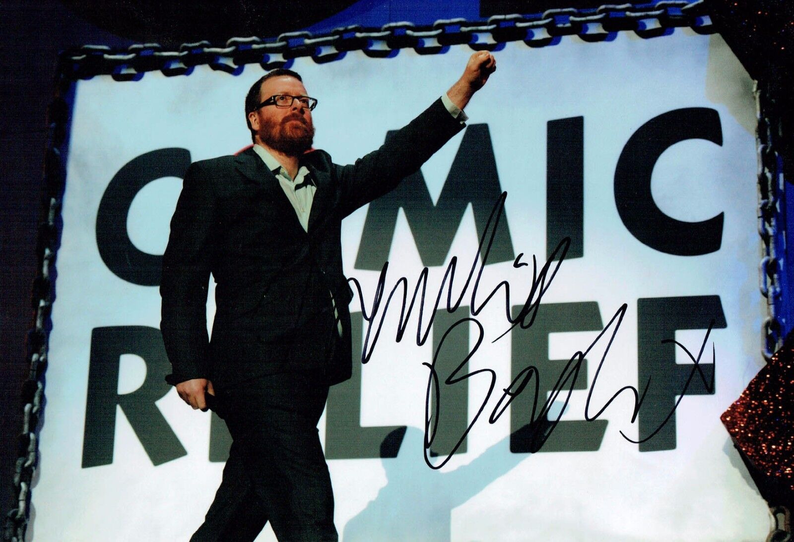 Frankie BOYLE Signed Autograph 12x8 Photo Poster painting AFTAL COA Scottish Stand Up Comedian