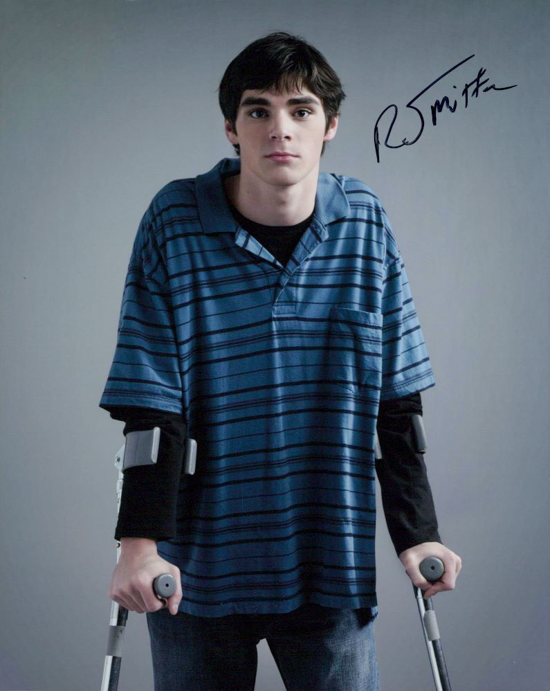 RJ Mitte (Breaking Bad) signed authentic 8x10 Photo Poster painting COA