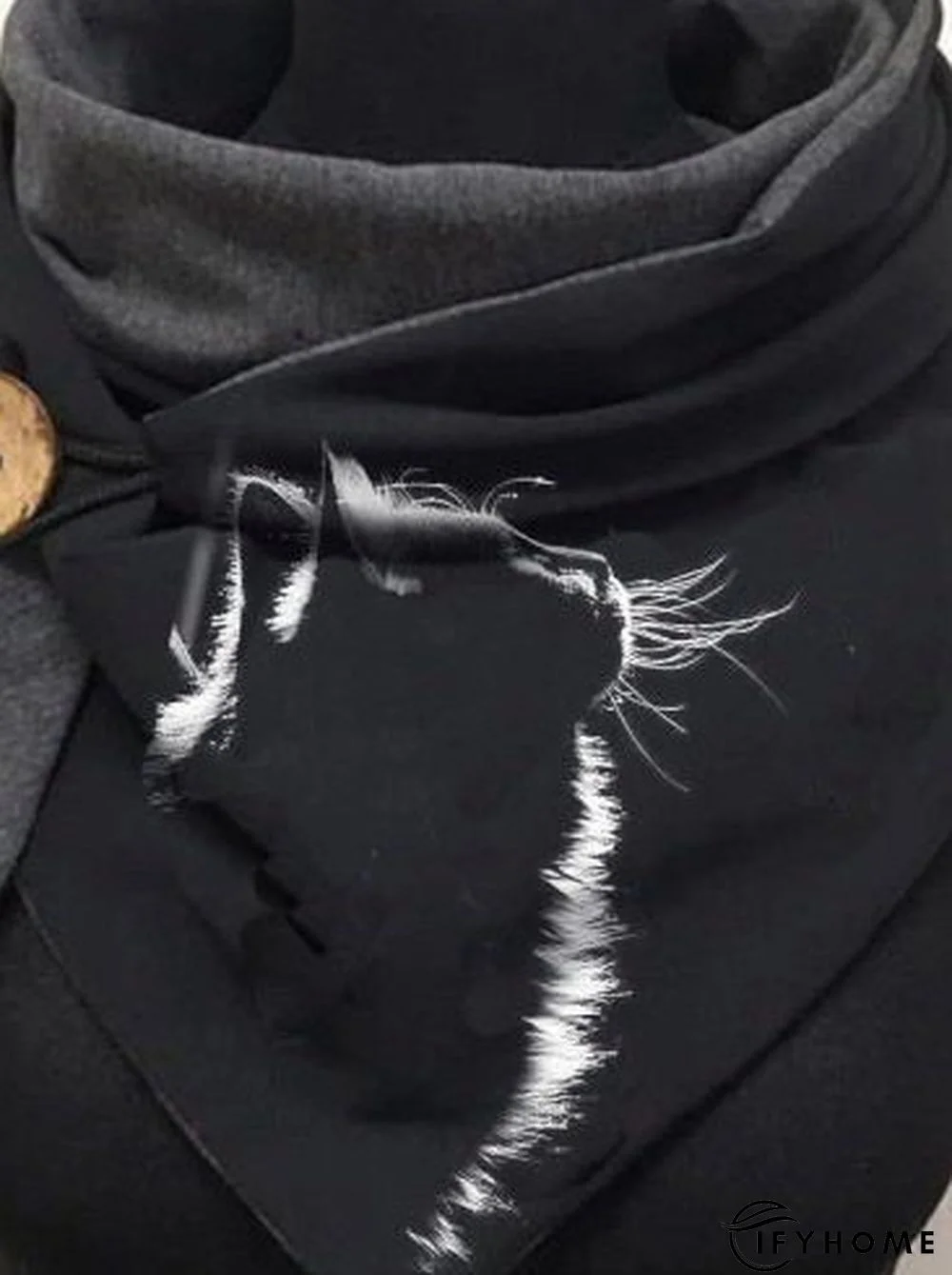 The brightest cat in the night sky Scarf | IFYHOME