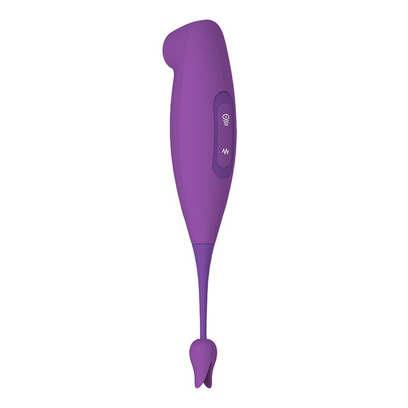 Women's Suction Vibrating Stick Clitoris Massage Masturbator 