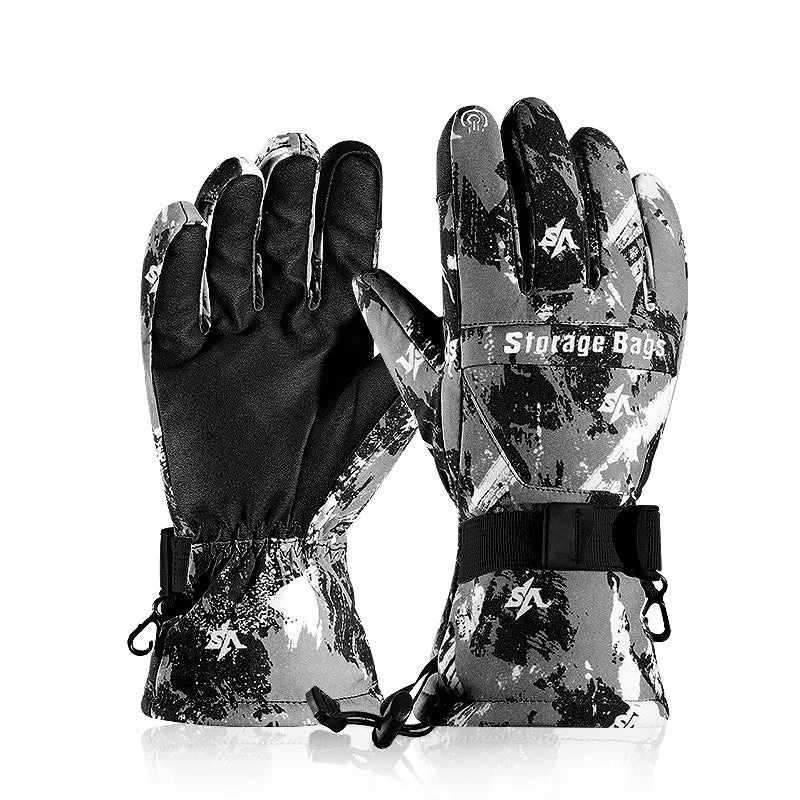 Unisex Waterproof Outdoor Ski Gloves