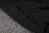 Joyfball 2024/2025 Barcelona Long Zipped Hat Style Jacket Black Football Jersey 1:1 Thai Quality