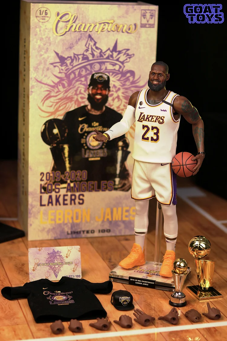 NBA Lakers LeBron James Real Masterpiece Special Edition 1:6