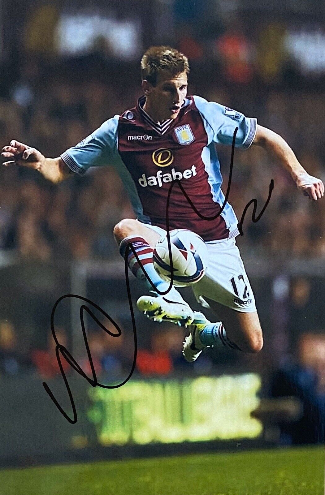 Marc Albrighton Hand Signed 6X4 Photo Poster painting - Aston Villa