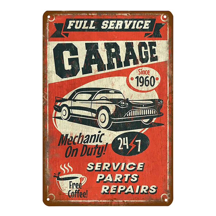 Car Trucks Motor Service - Vintage Tin Signs/Wooden Signs - 8*12Inch/12*16Inch