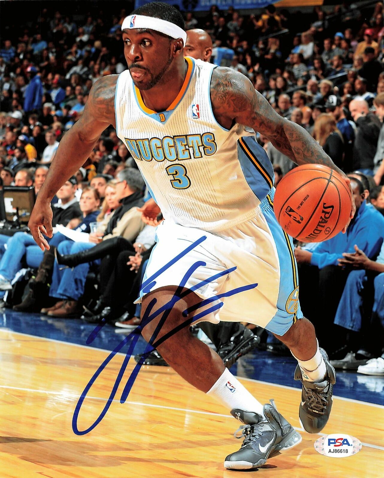 Ty Lawson signed 8x10 Photo Poster painting PSA/DNA Denver Nuggets Autographed