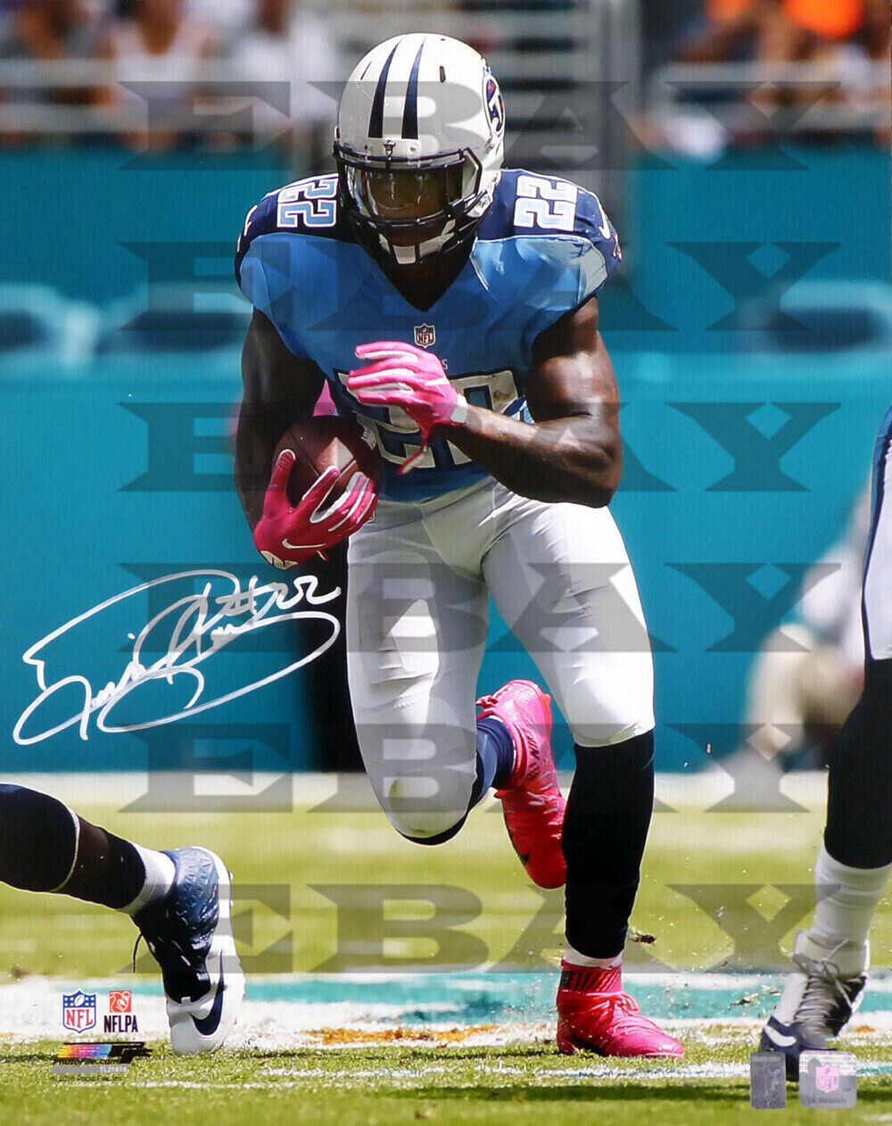 DERRICK HENRY TENNESSEE TITANS Signed Autographed 8x10 Photo Poster painting Reprint