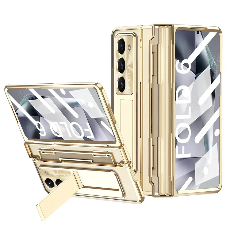 360&deg; Armor Hinge Folding Transparent Case 2.0 - Z Fold 7, 6, 5, 4