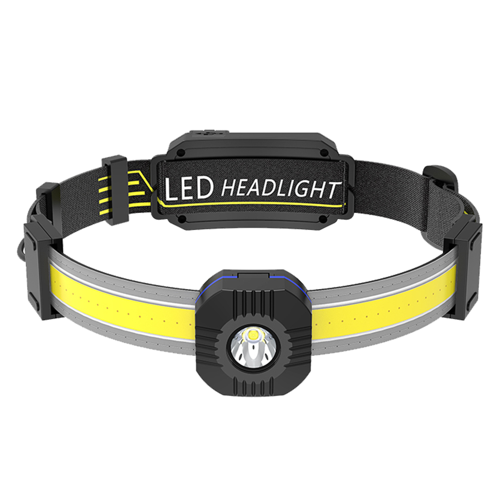 

COB Head Lamp Built-In Battery Multi-Gears Portable Outdoor Camping Light, 501 Original