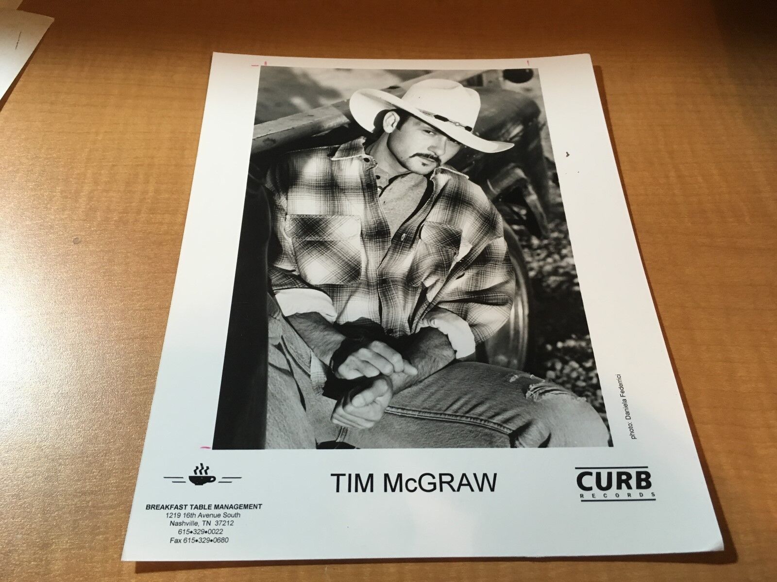 Tim McGraw 1998 8 x 10