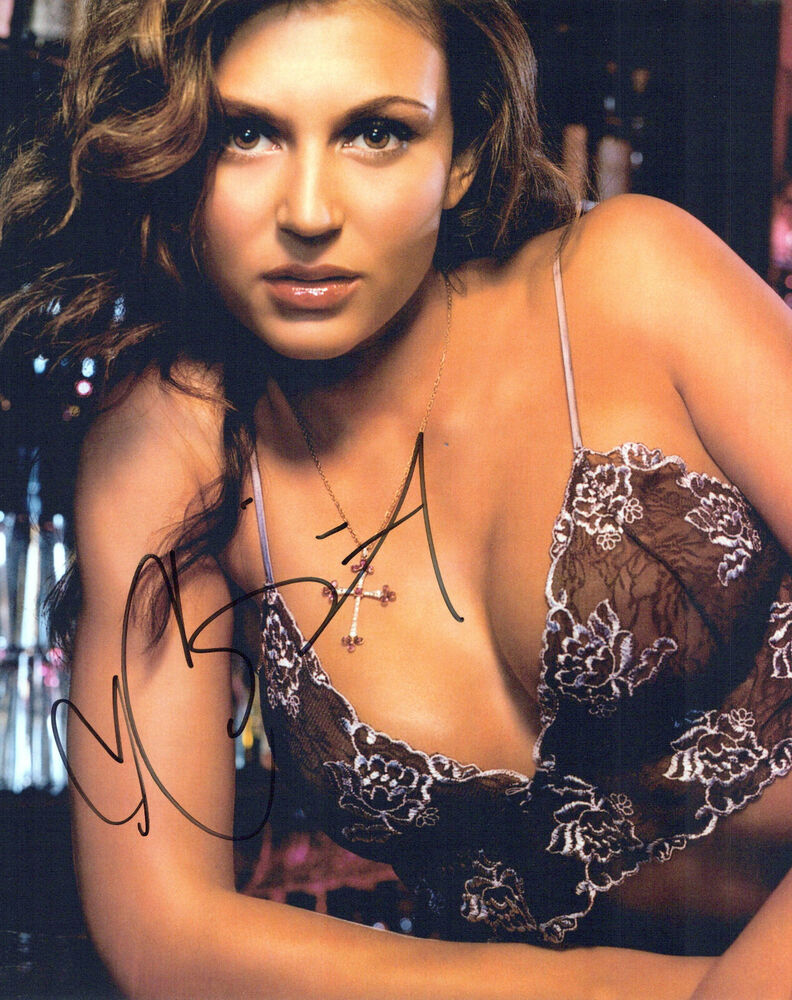 Cerina Vincent glamour shot autographed Photo Poster painting signed 8x10 #4