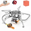 Camping gas stove 6800W, portable outdoor camping stove, foldable camping gas stove