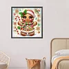Snow Gingerbread Man-Special Shaped Diamond Painting