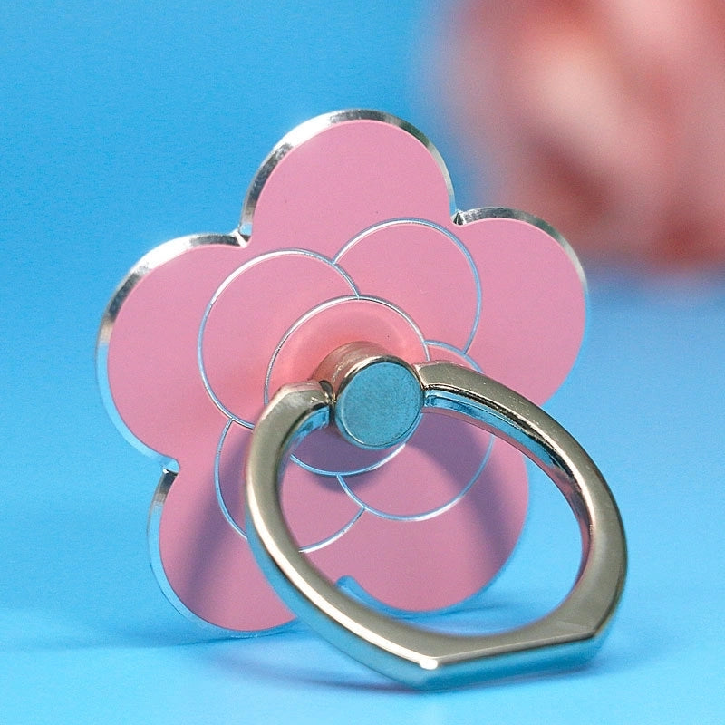 Alloy Flower Cartoon Style Phone Ring Grips Phone Accessories