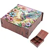 Diamond Painting Wooden Hummingbird 4 Slots Diamond Painting Storage Box for Adult Beginner