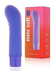 Pornhint Mini Soft AF Purple 10-Function Waterproof G-Spot Vibrator -  5.5 Inch