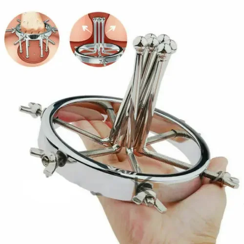 pornhint Pornhint Adjustable Chastity Device Huge Plug Extreme Spreader Dilator Expander Speculum