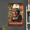 John wayne - Vintage Metal Signs - 20*30cm/30*40cm - Western&Movie