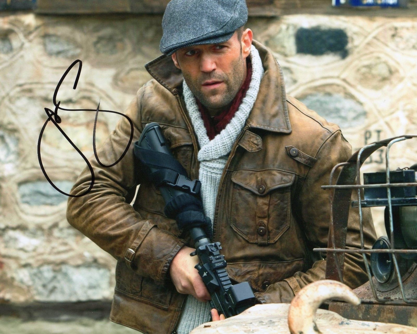 JASON STATHAM AUTOGRAPHED SIGNED A4 PP POSTER Photo Poster painting PRINT 3