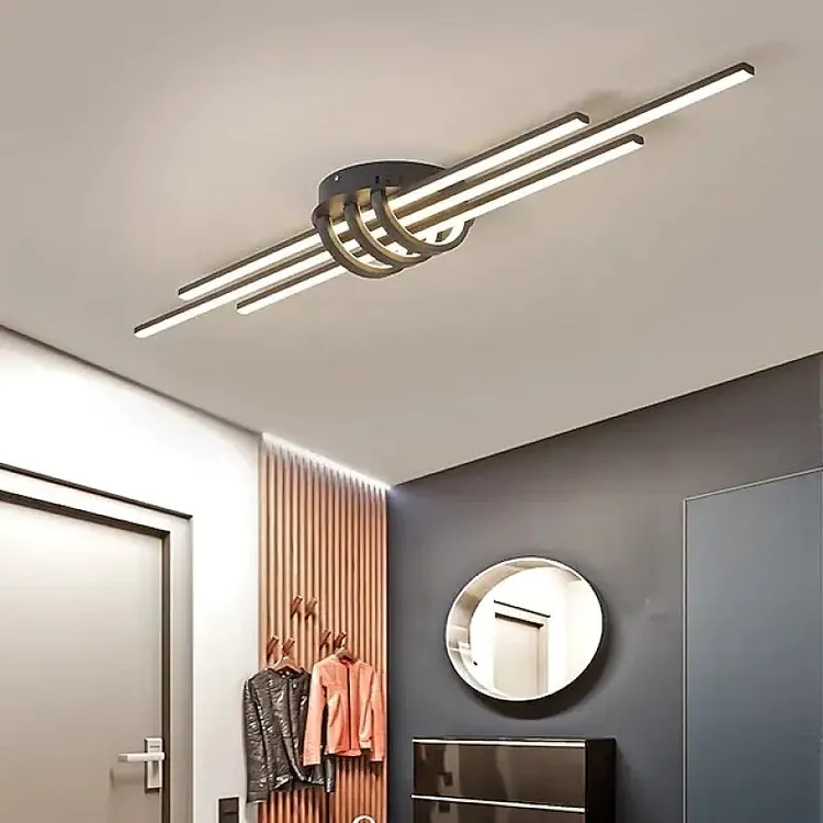 Edge Modern Linear Flush Mount Ceiling Lights
