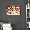 Warning Posters - Vintage Metal Signs(12*8Inch)