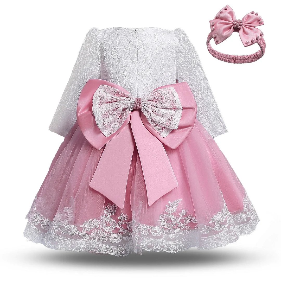 Infant Girls Birthday Dress For Toddlers Christmas Baby Girl Baptism Dresses 1 2 Years Old Birthday Party Vestido  Outfits