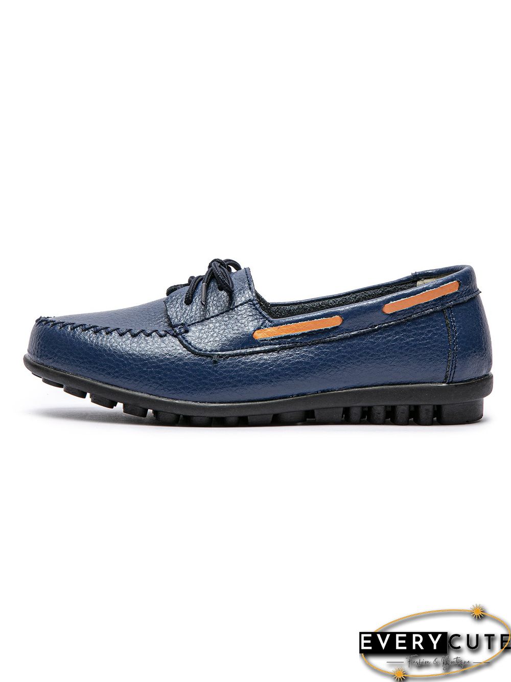 Retro Casual Simple Lace-up Flat Shoes