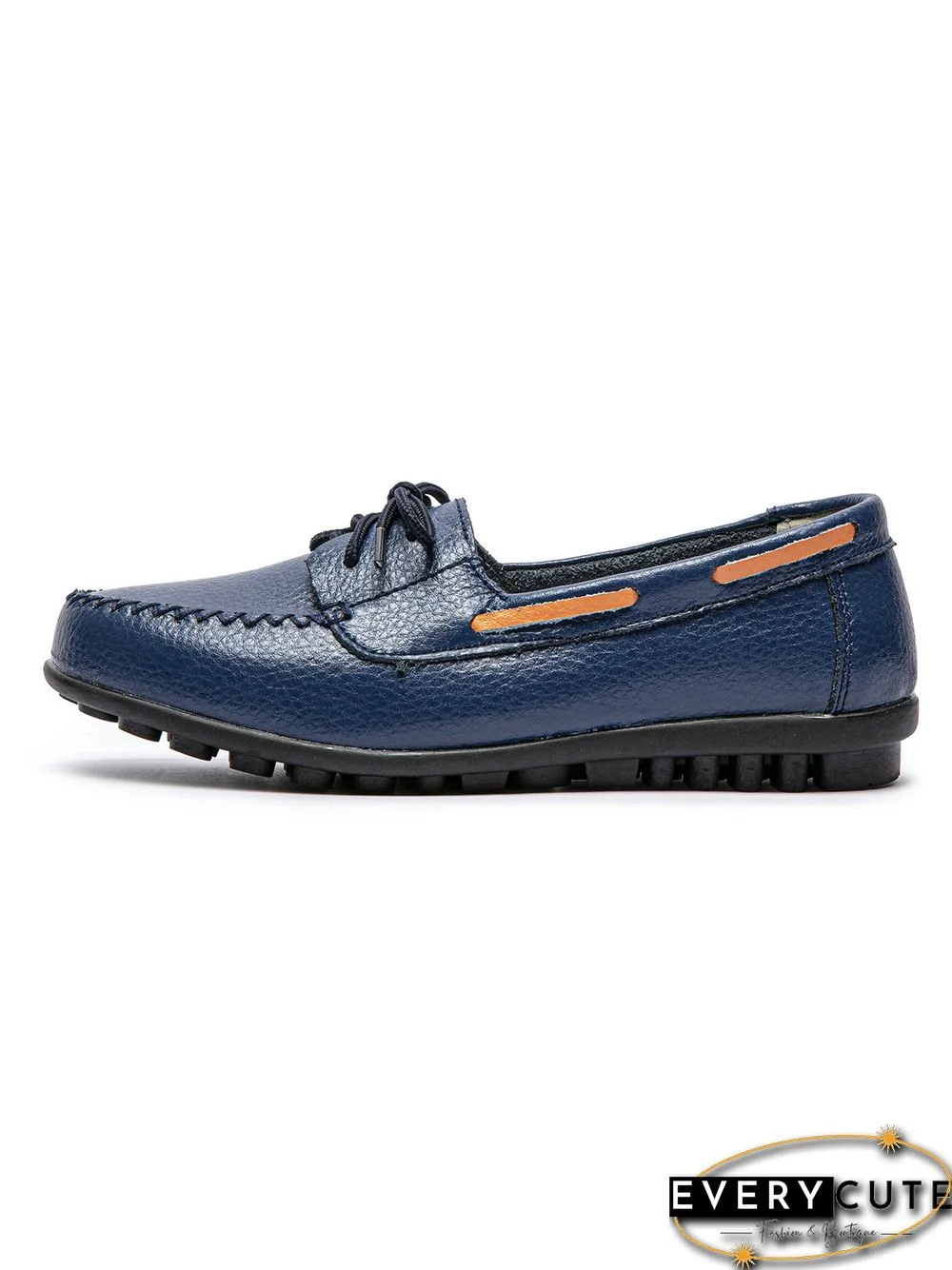 Retro Casual Simple Lace-up Flat Shoes