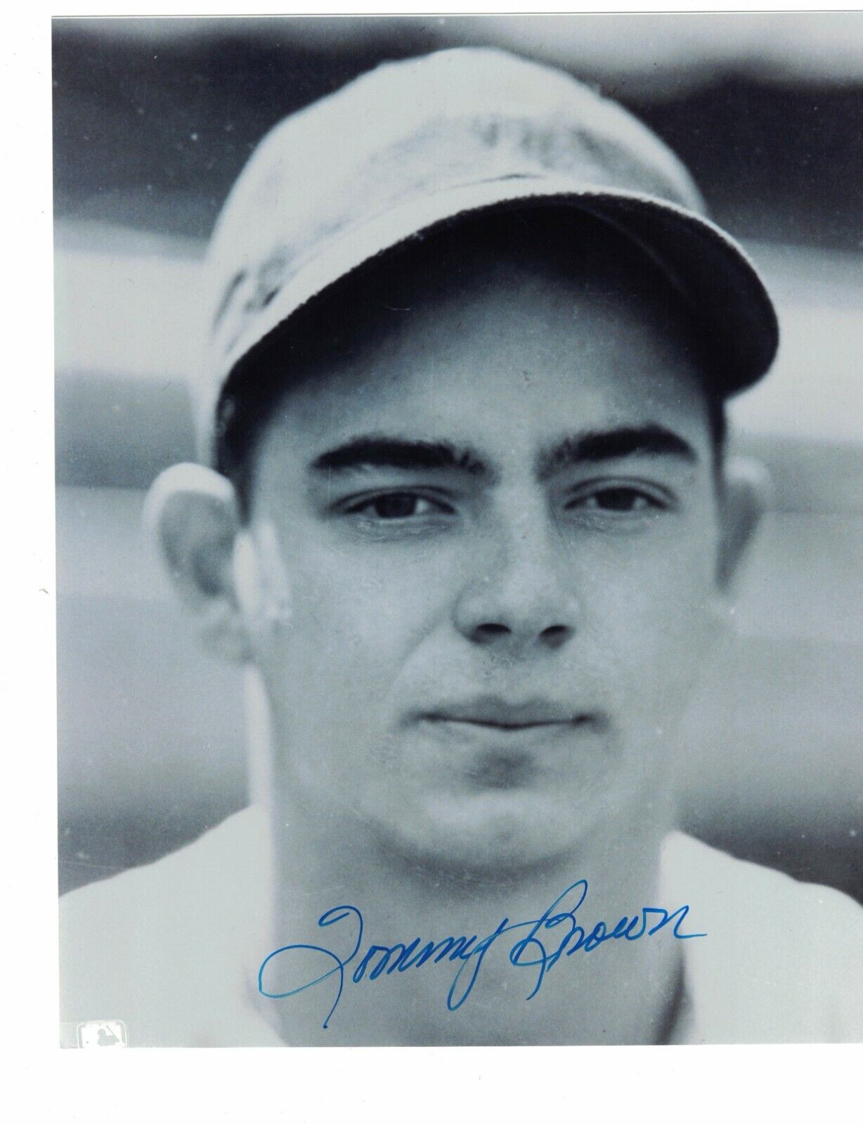 Tommy Brown Brooklyn Dodgers Signed 8x10 Photo Poster painting W/Our COA