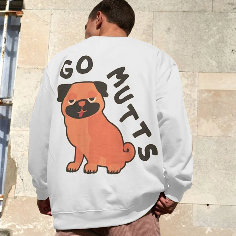 Go Mutts Gog Printed Men's Sweatshirt