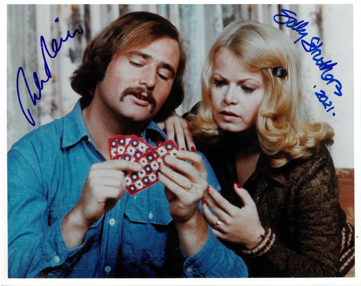 Rob Reiner/Sally Struthers Signed All in the Family 8x10 Photo Poster painting BECKETT #BB27877