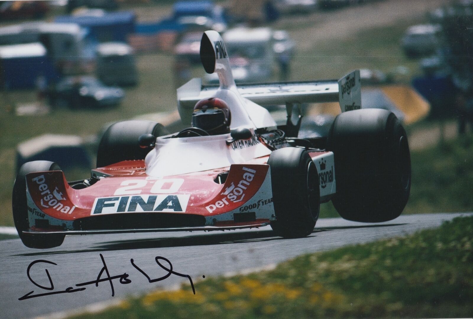 Ian Ashley Hand Signed 12x8 Photo Poster painting Formula 1 F1 3.