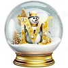 Diamond Painting -DIY Round Drill Christmas Ball M