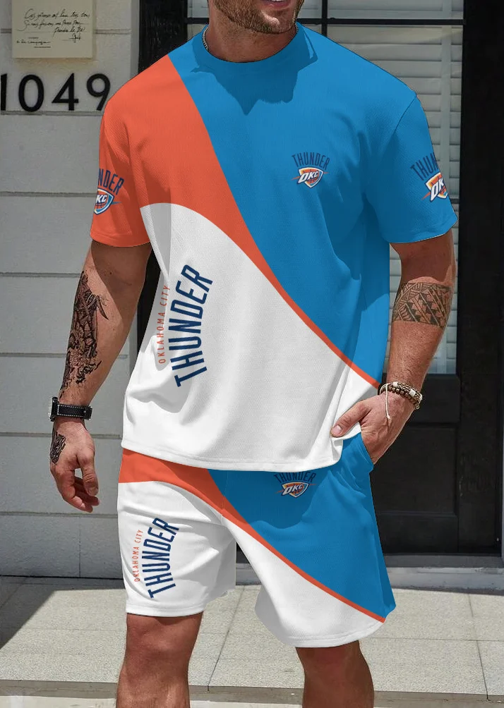 Oklahoma City Thunder  Limited Edition Top And Shorts Two-Piece Suits