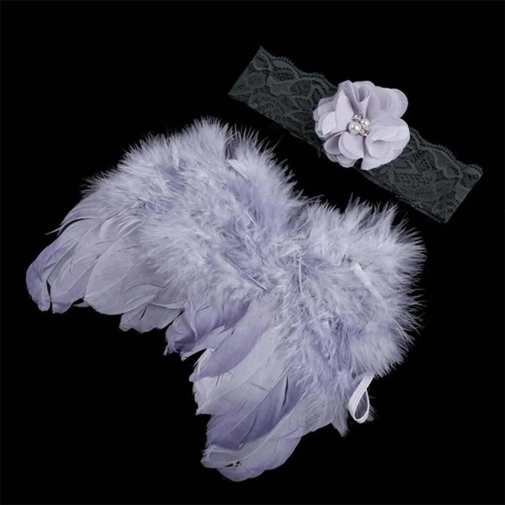 Cute Princess Newborn Photography Props Infant Costume Outfit with Flower Headband Baby Girl Summer Dress