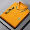 Boutique men's thin polo shirt