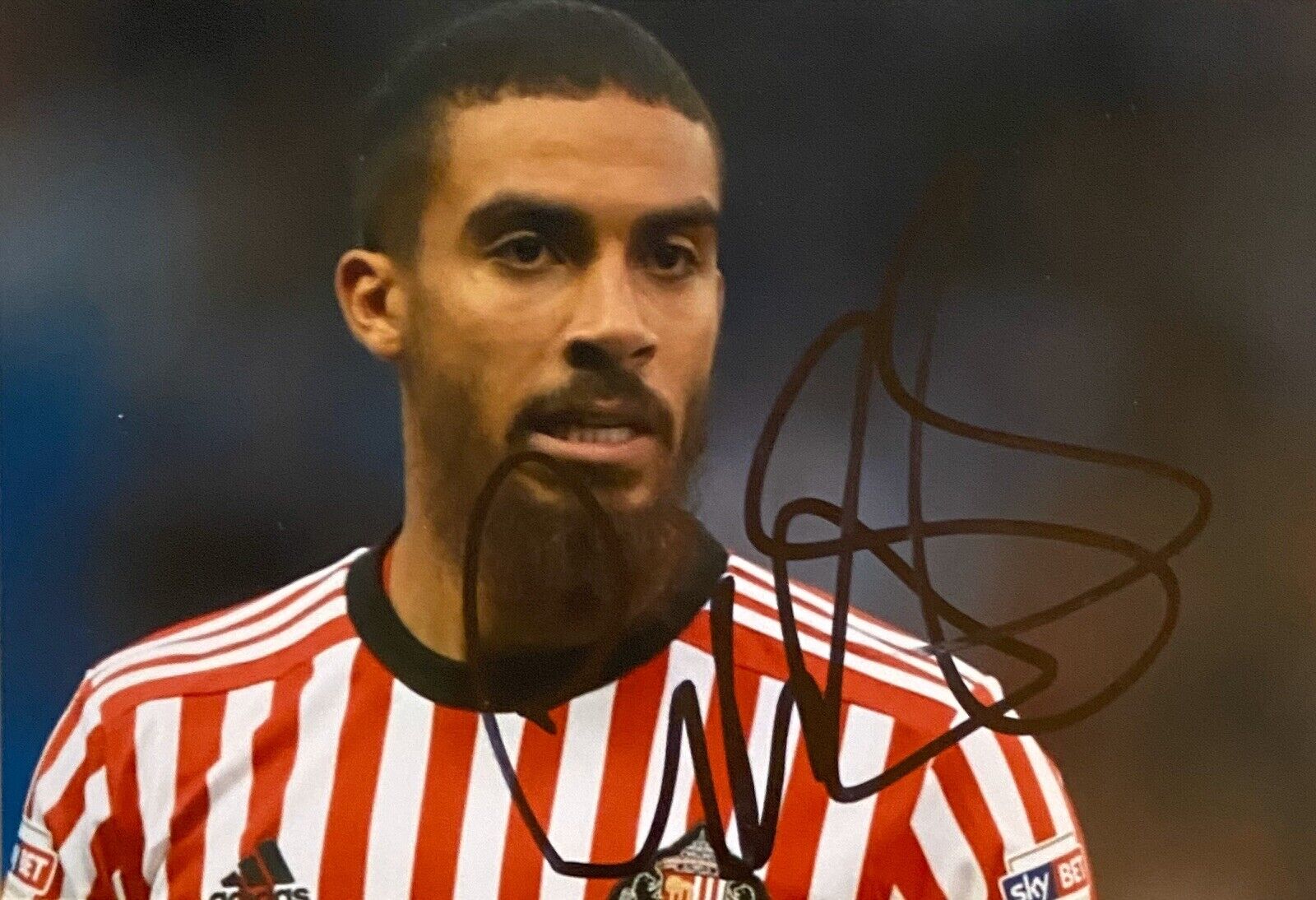 Lewis Grabban Genuine Hand Signed 6X4 Photo Poster painting - Sunderland