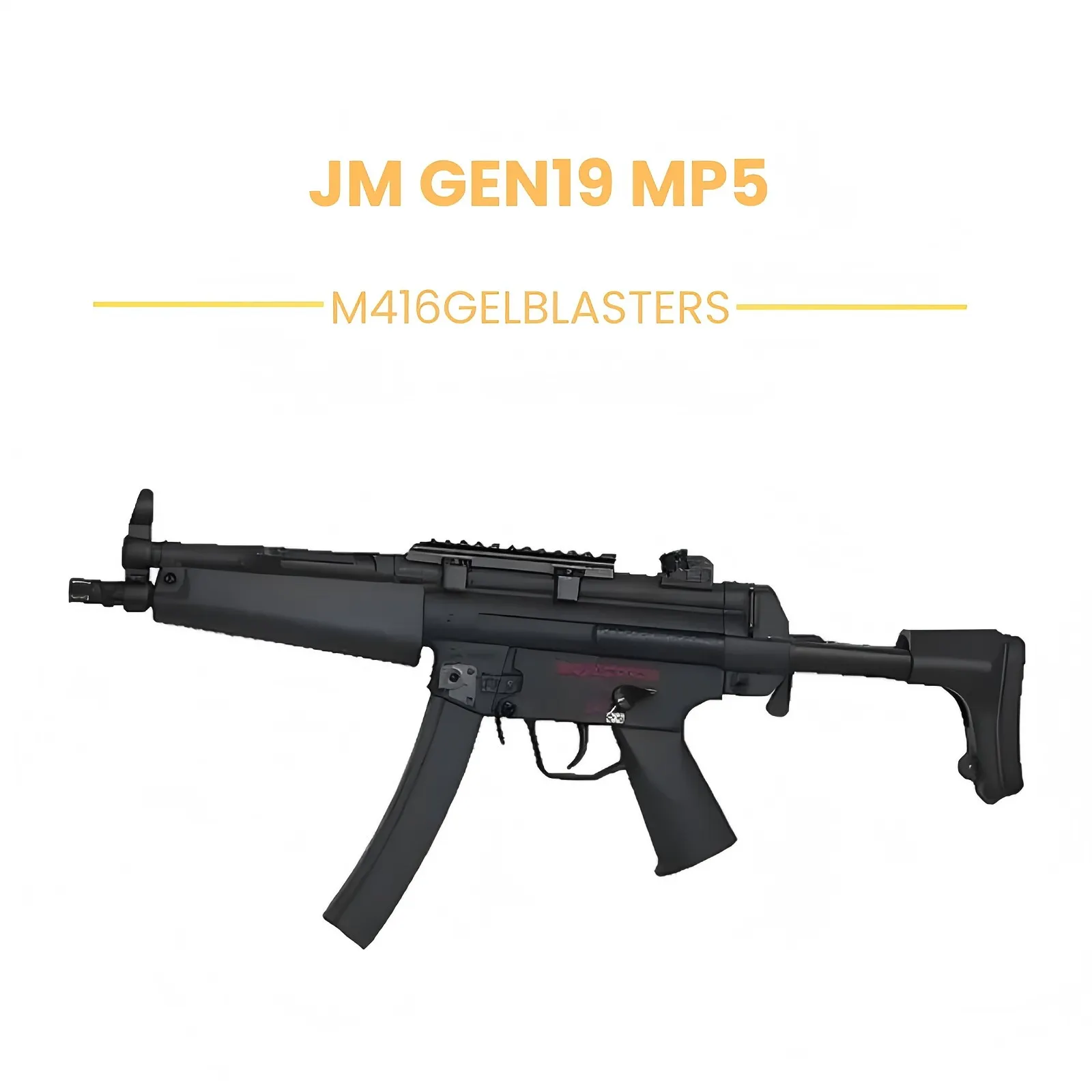 JM MP5 Gel Blaster - High Performance Semi/Full-Auto with Blowback