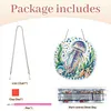 Jellyfish DIY Rhinestone Diamond Painting Pendant 25x25cm Double Sided