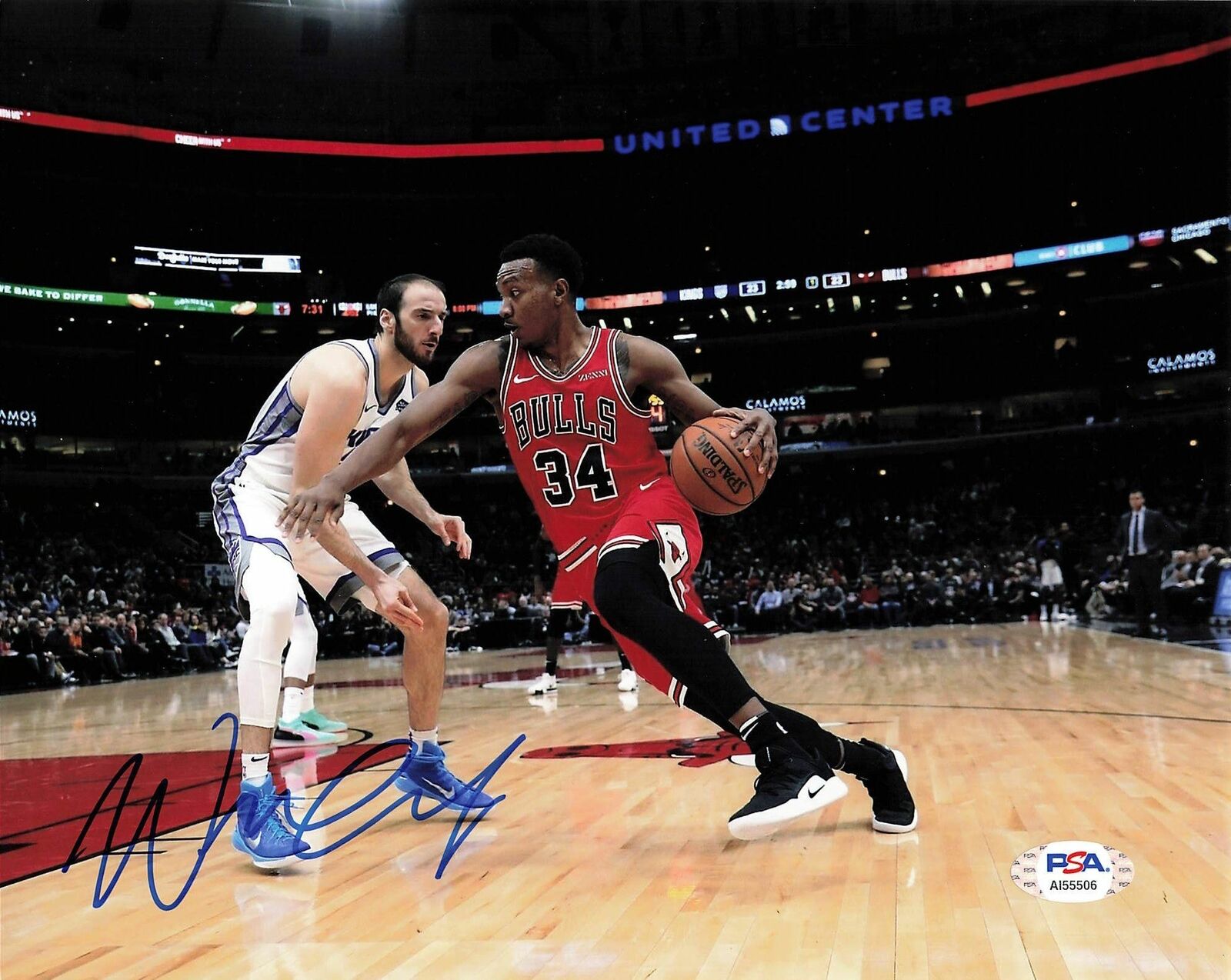 Wendell Carter Jr. signed 8x10 Photo Poster painting PSA/DNA Chicago Bulls