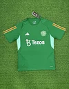 2023/2024 Manchester United Training Wear Green Football Shirt 1:1 Thai Quality